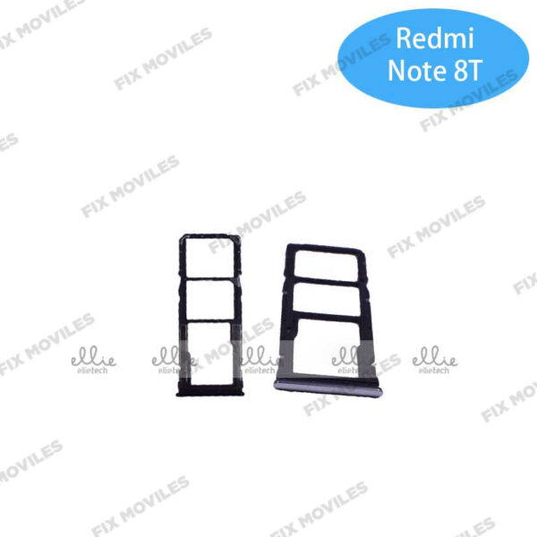 Bandeja de SIM para Xiaomi Redmi Note 8T Blanca