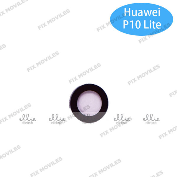 Lente Cristal Camara para Huawei P10 Lite con Pegatina camara