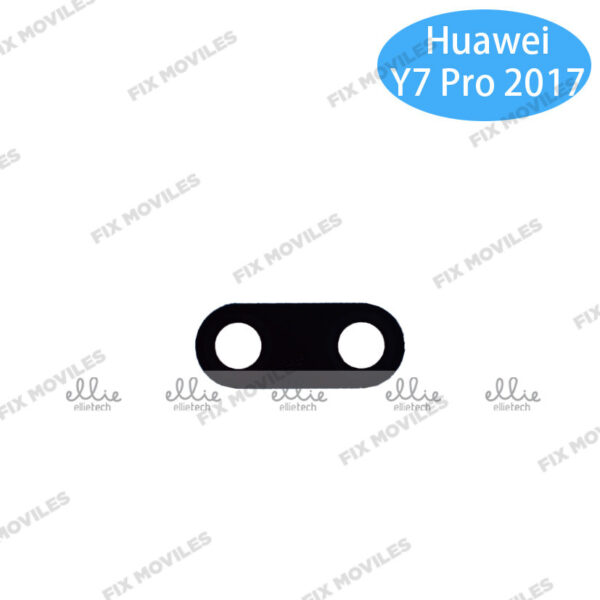 Lente Cristal Camara para Huawei Y7 Pro 2019 / Y7 2019 con Pegatina camara