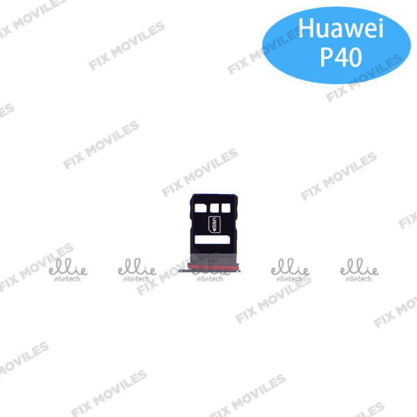 Bandeja de SIM para Huawei P40 Negra