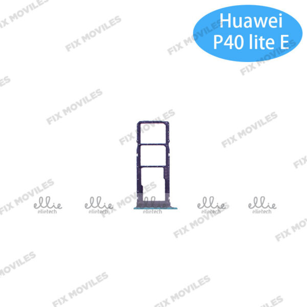 Bandeja de SIM para Huawei P40 Lite E / Enjoy 10 / Y7P 2020 ART-L29 Azul Aurora