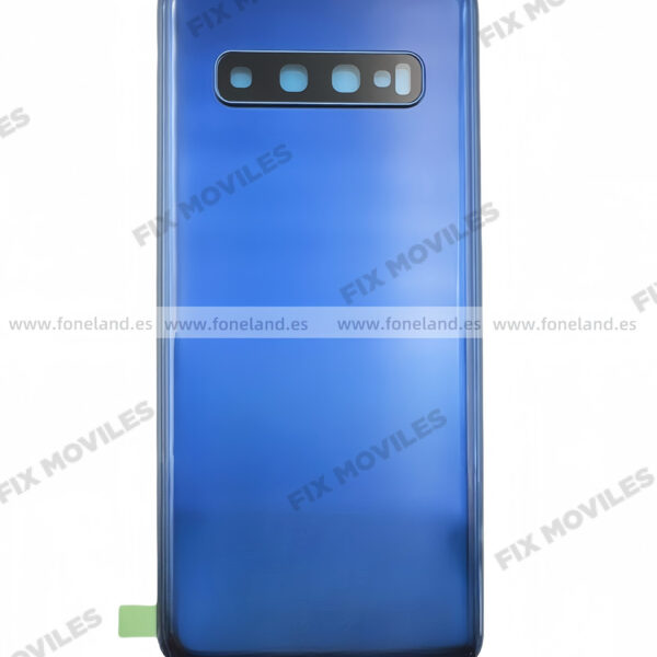 Tapa Trasera Para SAMSUNG S10 G973F Azul(SIN LOGO)
