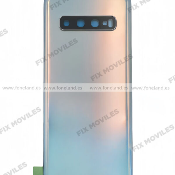 Tapa Trasera Para SAMSUNG S10 G973F Blanco(SIN LOGO)