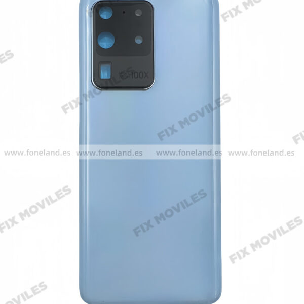 Tapa Trasera Para SAMSUNG S20 ULTRA G988B Azul(SIN LOGO)