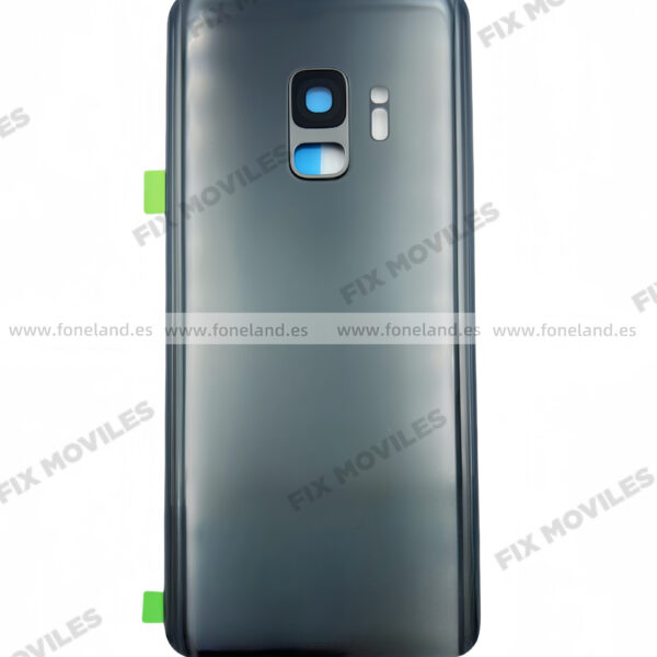 Tapa Trasera Para SAMSUNG S9 G960F Gris(SIN LOGO)
