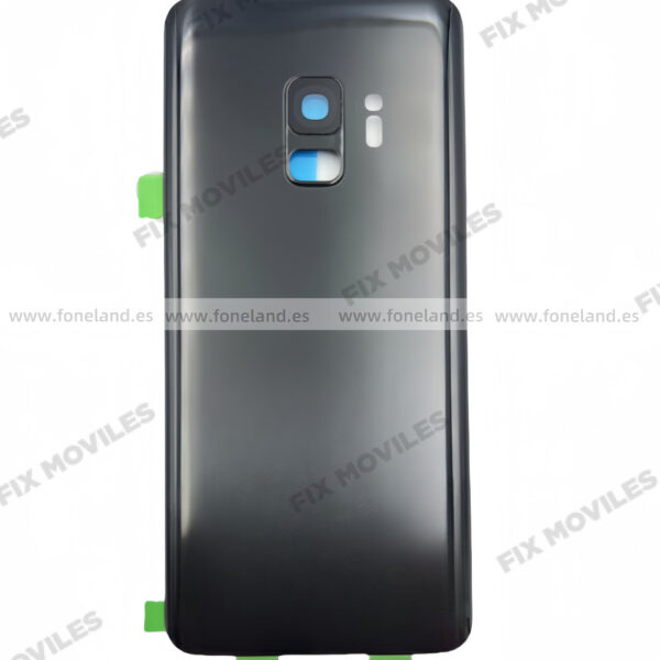 Tapa Trasera Para SAMSUNG S9 G960F Negro(SIN LOGO)