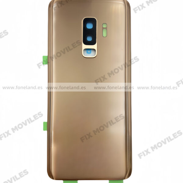 Tapa Trasera Para SAMSUNG S9 PLUS G965F Dorado(SIN LOGO)
