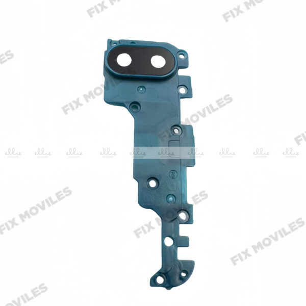 Lente Cristal Camara Con Marco para Samsung A10S A107F Verde