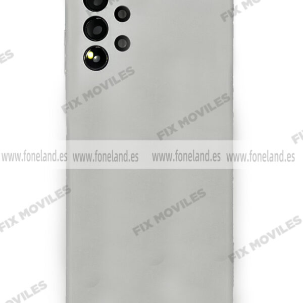 Tapa Trasera para Samsung A13 A135F Blanco Con Lente (SIN LOGO)