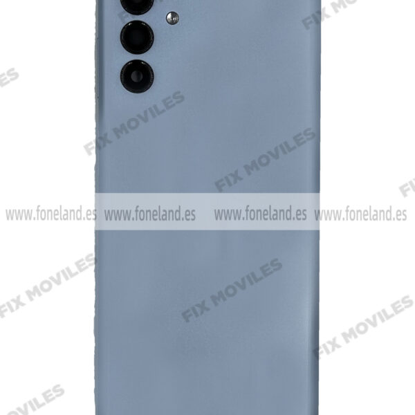 Tapa Trasera para Samsung A13 5G A136B Azul Con Lente (SIN LOGO)