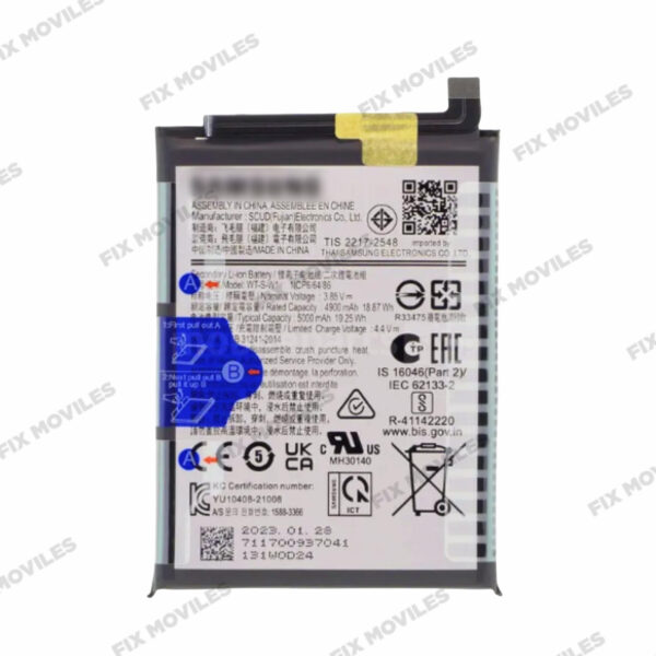 Batería, Galaxy A14 5G; SAM-A146B GH81-23314A SERVICE PACK