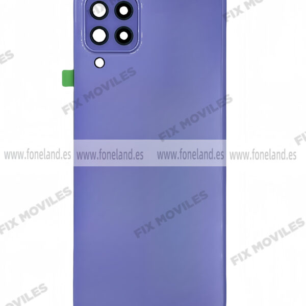 Tapa Trasera para Samsung A22 4G A225F Purpura Con Lente (SIN LOGO)