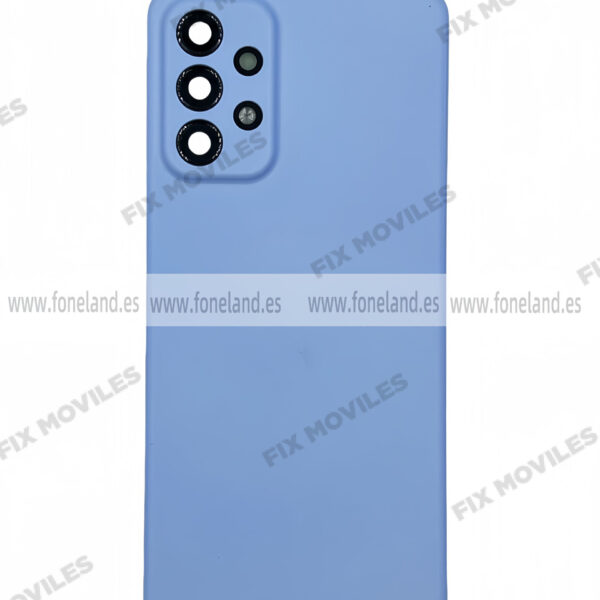 Tapa Trasera para Samsung A23 A235F Azul Con Lente (SIN LOGO)