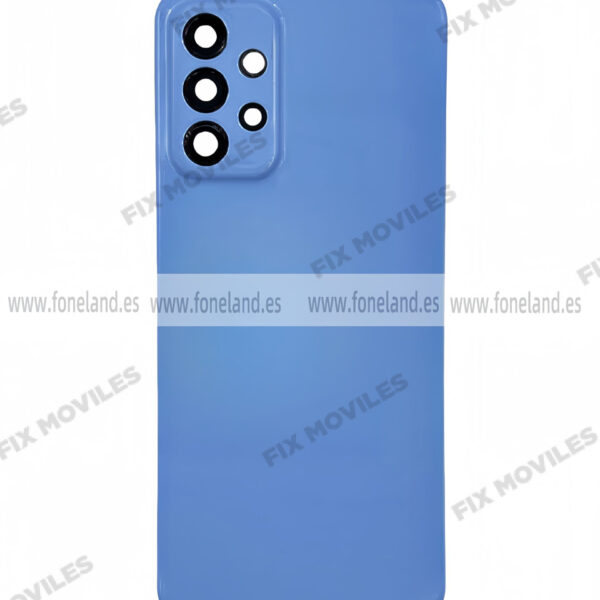 Tapa Trasera para Samsung A23 A235F Azul Brillante Con Lente (SIN LOGO)