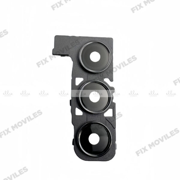 Lente Cristal Cámara + Marco para Samsung A25 5G A256B Negro