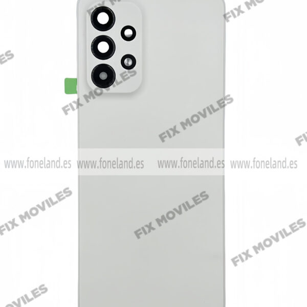 Tapa Trasera para Samsung A33 5G A336B Blanco Con Lente (SIN LOGO)