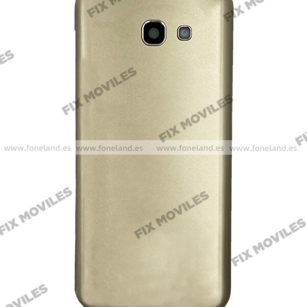 Tapa Trasera para Samsung A5 2017 A520F Oro Con Lente (SIN LOGO)