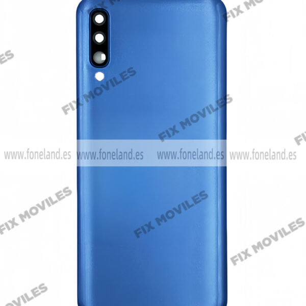 Tapa Trasera para Samsung A50 A505F Azul Con Lente (SIN LOGO)