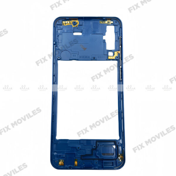 Carcasa Intermedia para Samsung A50 A505 Azul