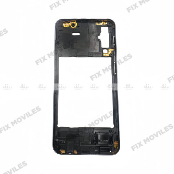 Carcasa Intermedia para Samsung A50 A505 Negra