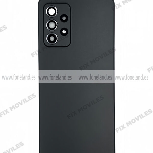 Tapa Trasera para Samsung A52 4G A725F/5G A528N Negro Con Lente (SIN LOGO)