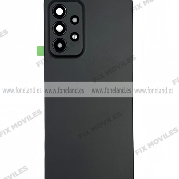 Tapa Trasera para Samsung A53 5G A536B Negro Con Lente (SIN LOGO)