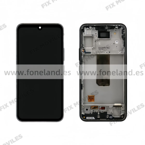 Pantalla Samsung A54 A546B Con Marco Negro INCELL (No Funciona Huella)