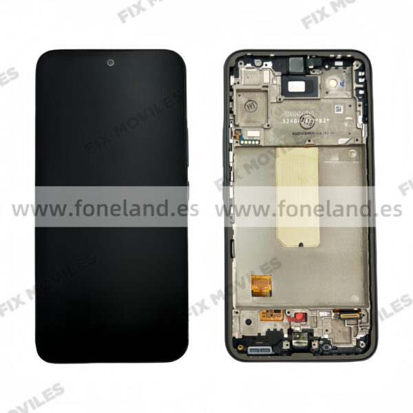 Pantalla Samsung Galaxy A54 5G A546B Negro con Marco Completa SERVICE PACK