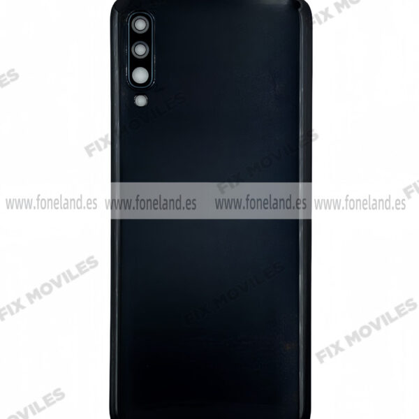 Tapa Trasera para Samsung A70 A705F Negro Con Lente (SIN LOGO)