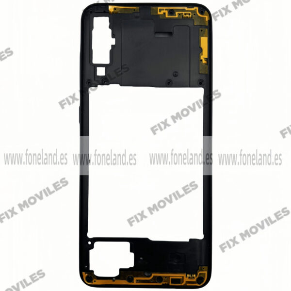 Carcasa Intermedia para Samsung A70 A705 Negro
