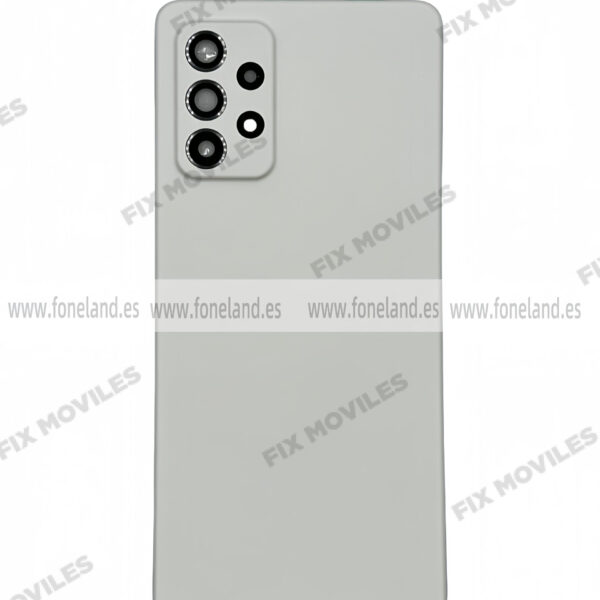 Tapa Trasera para Samsung A72 4G A725F Blanco Con Lente (SIN LOGO)
