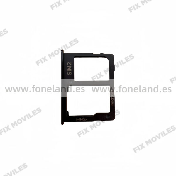 Bandeja de SIM para Samsung J4 Plus 2018 J415F Negra