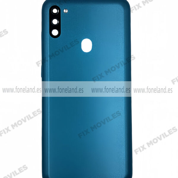 Tapa Trasera para Samsung M11 M115F Verde Con Lente (SIN LOGO)