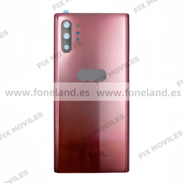 Tapa Trasera para Samsung Note 10 Plus N975F Rosa con Lente EXCELLENT