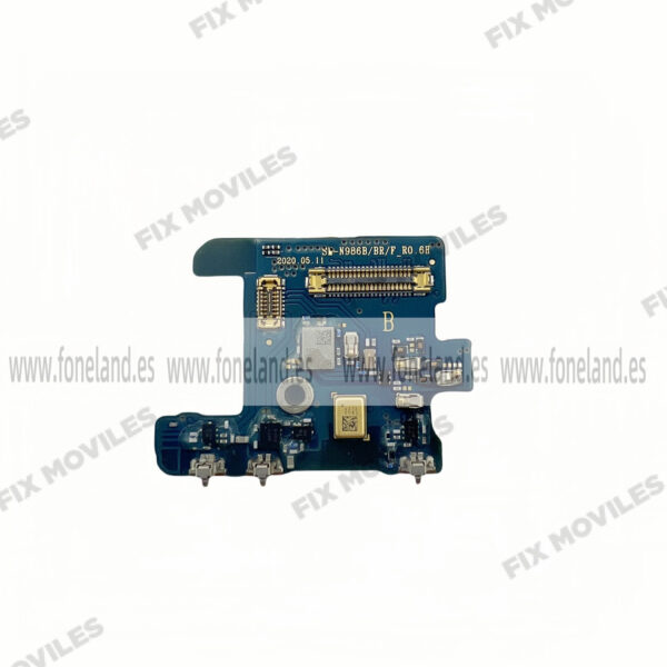 Tablero de mensajes con Microfono para Samsung Note 20 Ultra N985F Origianl