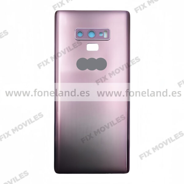 Tapa Trasera Samsung Note 9 N960F Lila con Lente