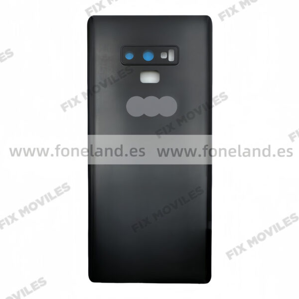 Tapa Trasera Samsung Note 9 N960F Negra con Lente
