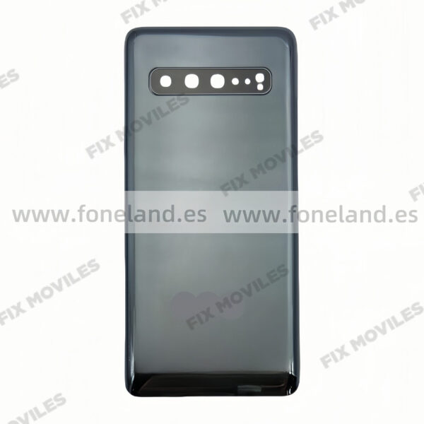 Tapa Trasera Samsung S10 5G G977B Negra con Lente