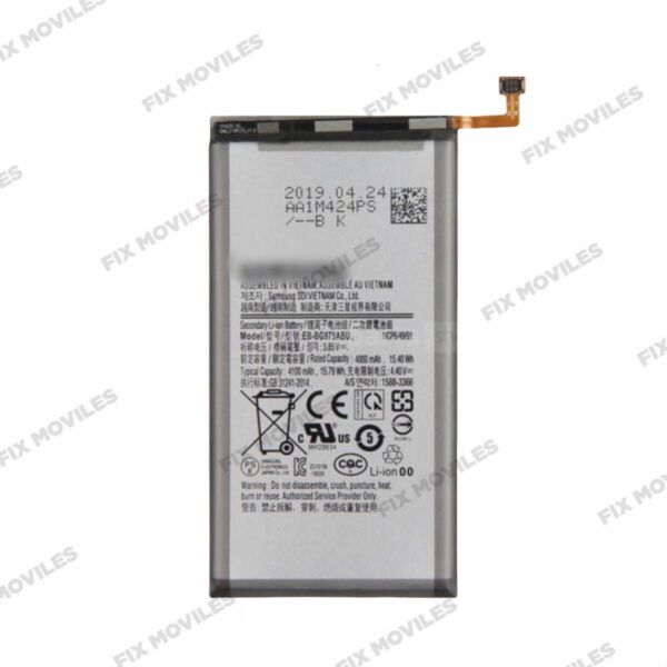 Batería, Galaxy S10 Plus; SM-G975F GH82-18827A SERVICE PACK