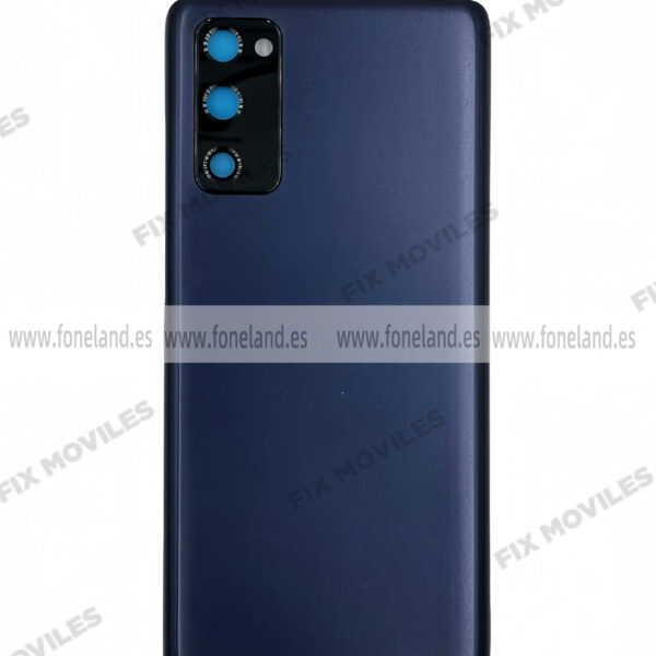 Tapa Trasera para Samsung S20 FE G780F/5G G781B Negro Con Lente (SIN LOGO)