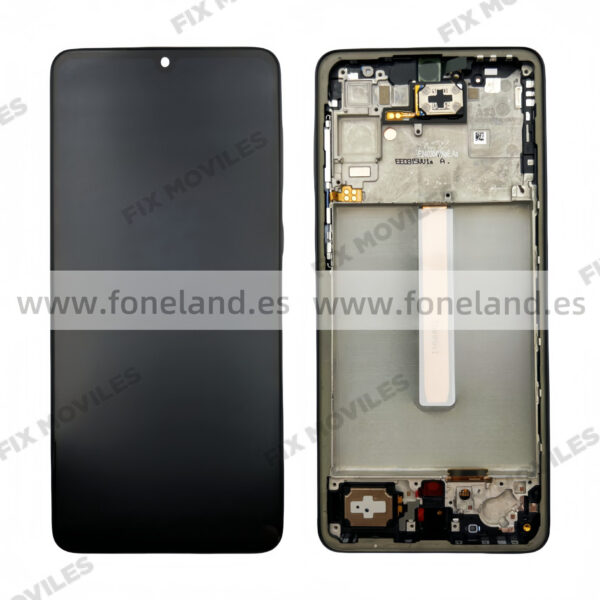 Pantalla Samsung SM-A336 A33 5G 2022 Negro con Marco Original Completa SERVICE PACK