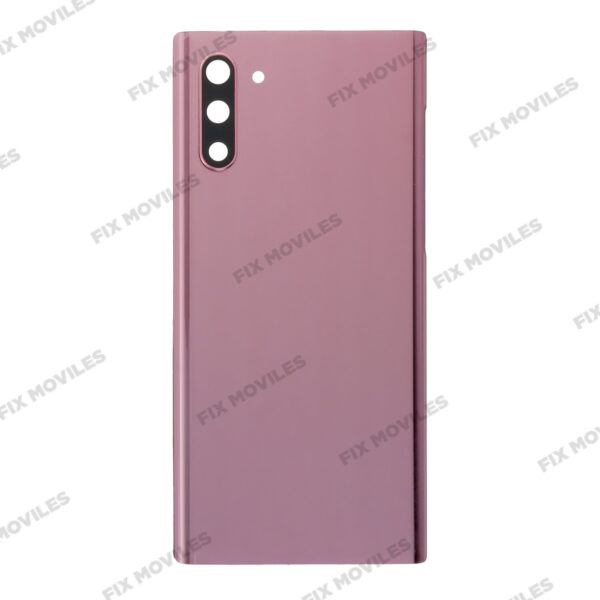 Cubierta de bateria Trasera SM – SM-N970 GALAXY Note 10 Rosa con lente Tapa Calidad Premium