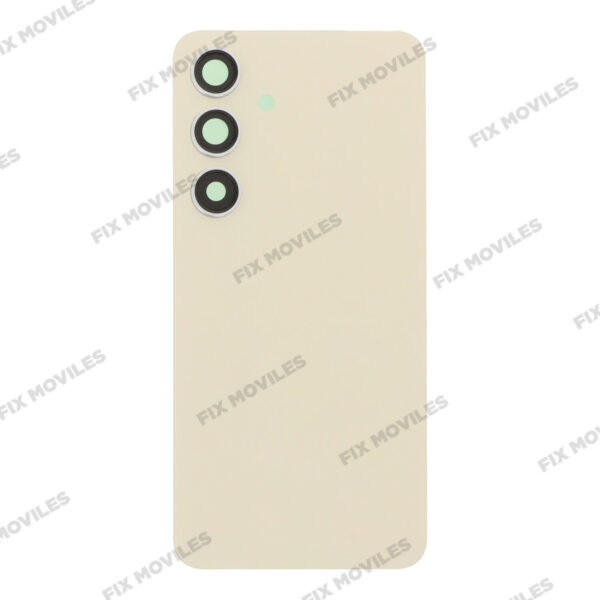 Cubierta de bateria Trasera para SM – S24 S921B Amarillo con lente Tapa Calidad Premium