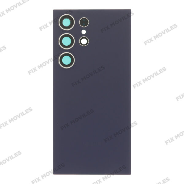 Cubierta de bateria Trasera para SM – S24 Ultra S928B Lila con lente Tapa Calidad Premium