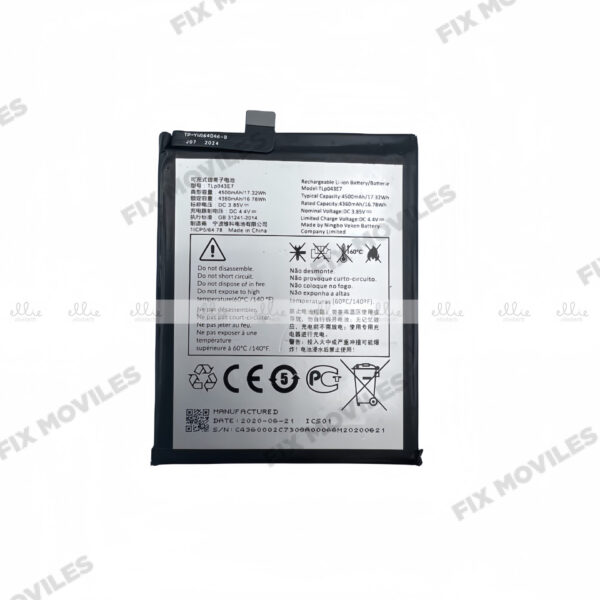 BaterÃ­a TCL 10 5G / TCL 10 5G UW / TCL 20 5G / TCL 20R 5G / TCL 20B / TCL 30 XE 5G / TLP043E7