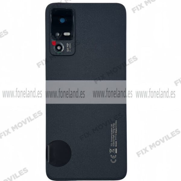Tapa Trasera Para TCL 40 NXTRAPER 5G Negra con Lente Original