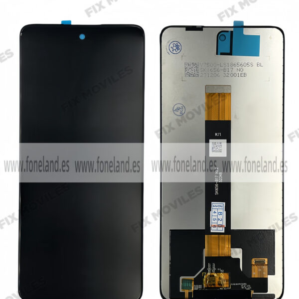 Pantalla TCL 50 5G (T613K) / TCL 50 XE Negro Sin Marco LCD+TACTIL Completo