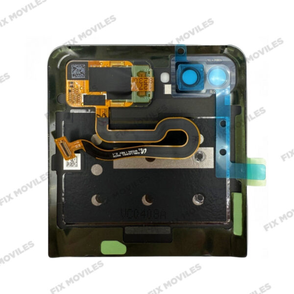 Tapa Superior para Samsung Z Flip F700 Negro Exterior Completa SERVICE PACK