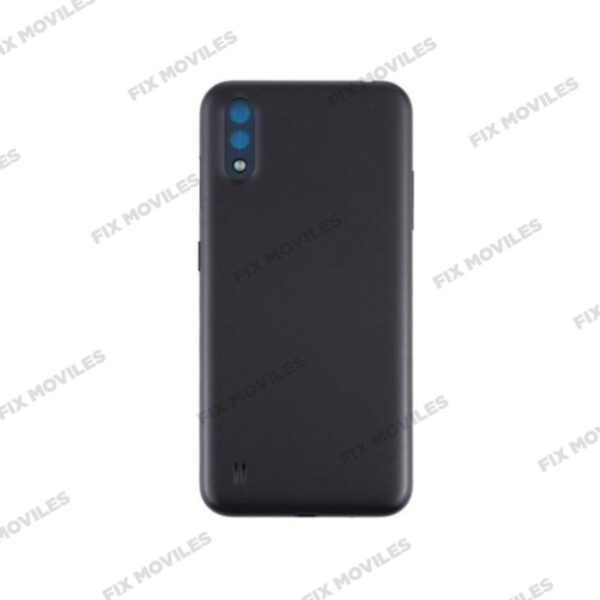 Tapa Trasera Samsung A01 A015F Negra con Lente