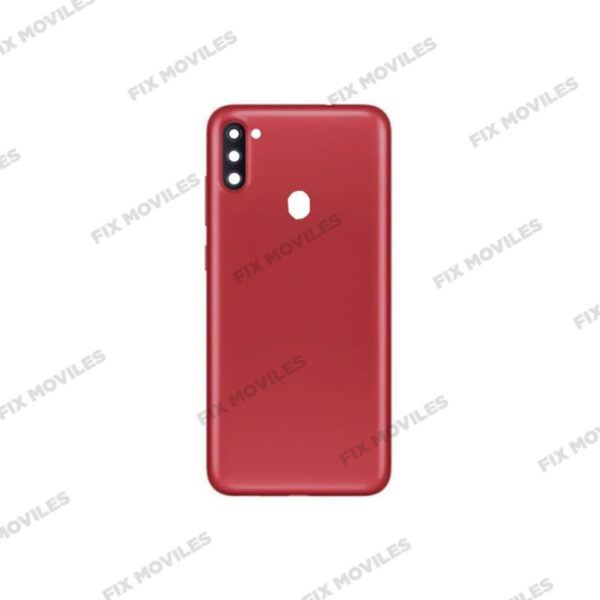 Tapa Trasera Samsung A11 A115F Rojo